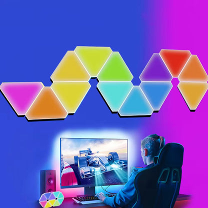 Smart RGB Triangle Wall Lights