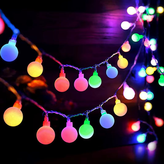 Waterproof LED Globe String Lights