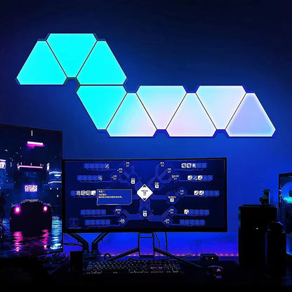 Smart RGB Triangle Wall Lights