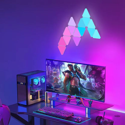 Smart RGB Triangle Wall Lights