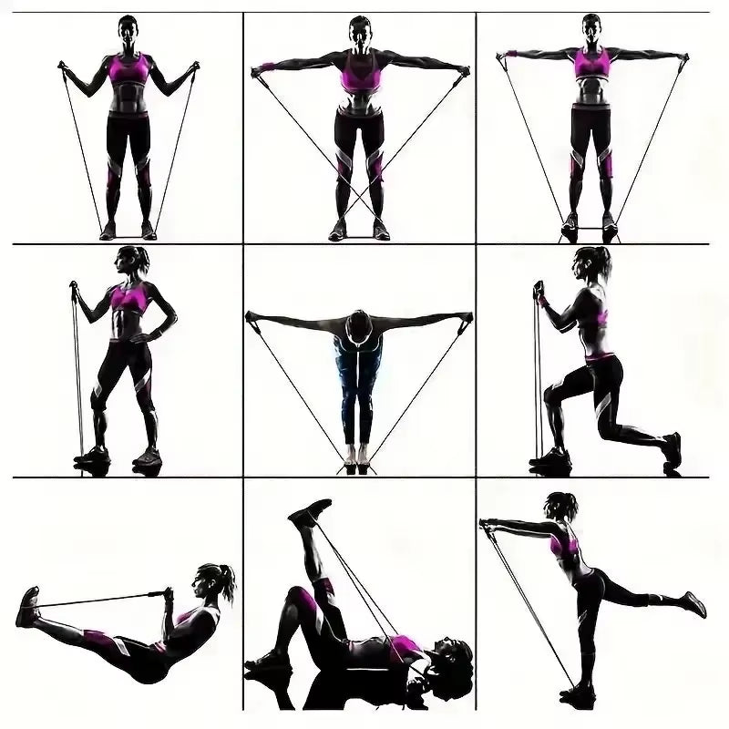 11-Piece Resistance Band Set